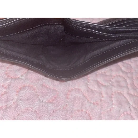 Maison Martin Margiela Glitter Textured Leather‎ Bifold Wallet Men's